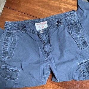 True Religion Denim Cargo Pants